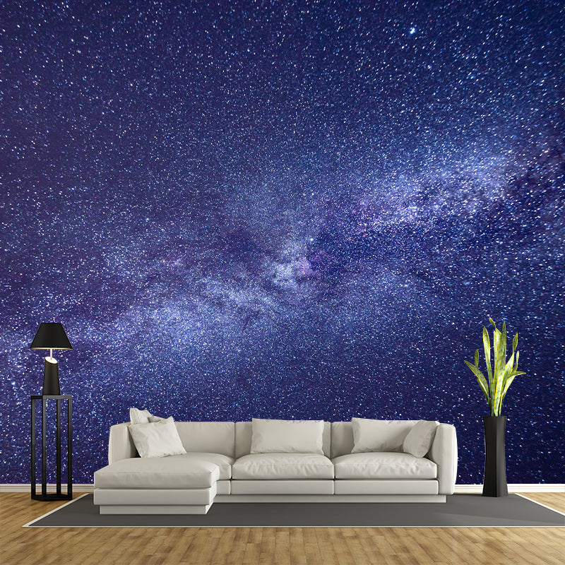 Universe Mural Wallpaper Contemporary Style Wall Covering for Home Decor