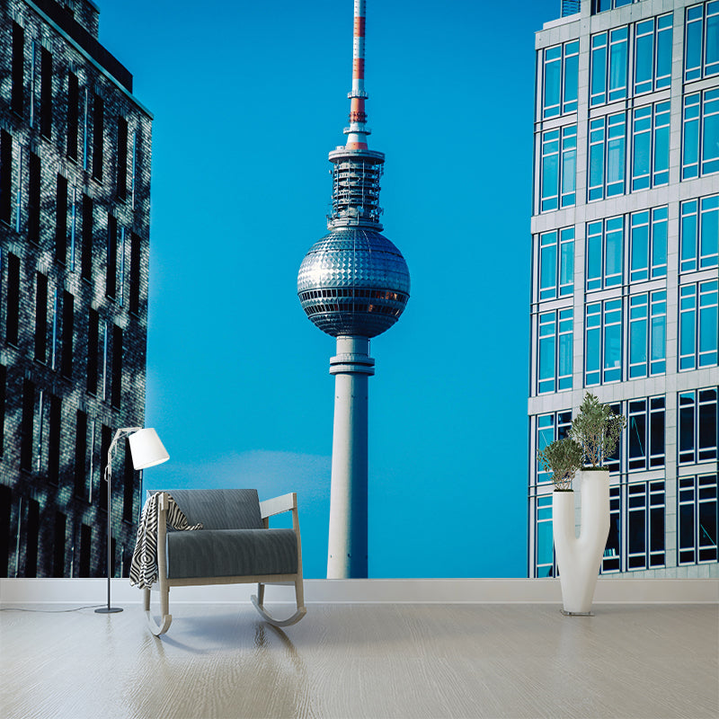 Moisture Resistant Construction Mural Wall Covering for Room Decoration