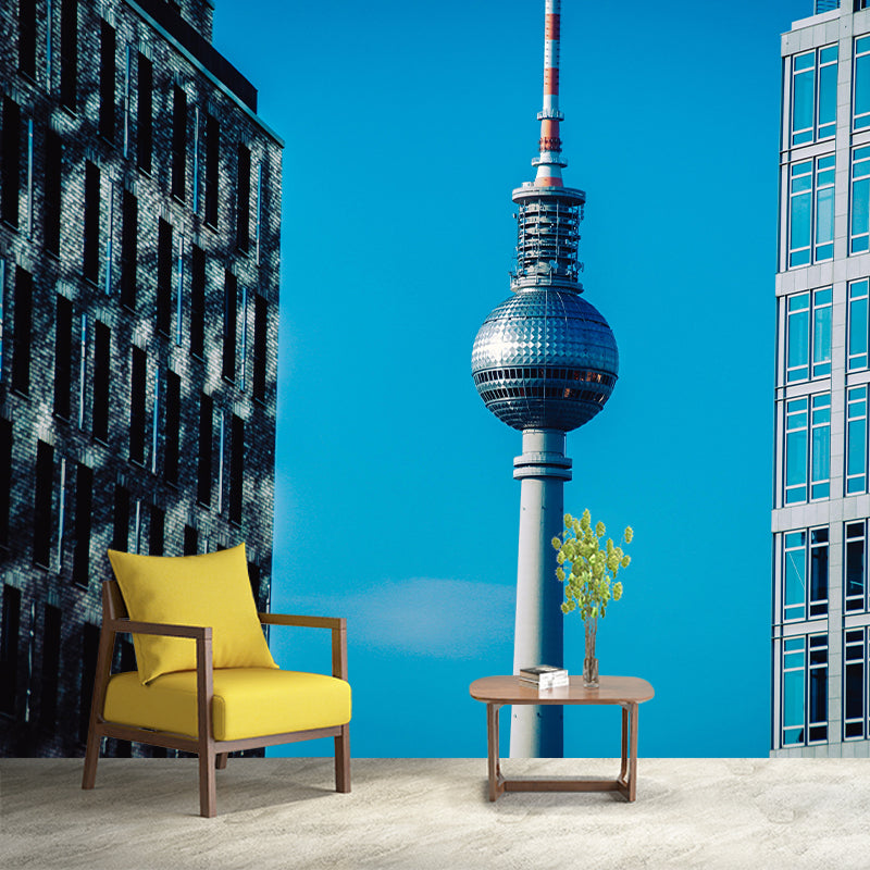 Moisture Resistant Construction Mural Wall Covering for Room Decoration