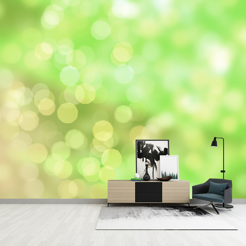 Blurry Pattern Abstraction Mural Wallpaper Mildew Resistant for House Decor