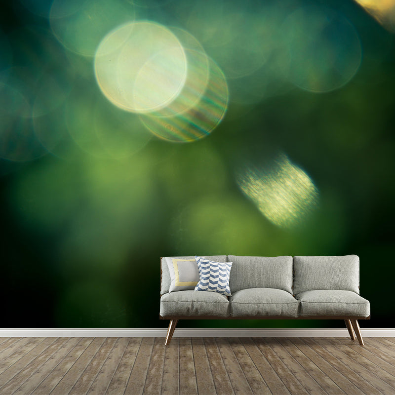 Customized Bokeh Abstraction Mural Contemporary Wall Covering for Home Decor