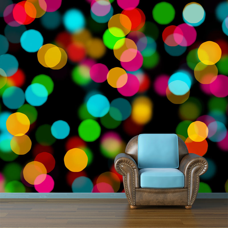 Bokeh Abstraction Mural Wallpaper Contemporary Wall Covering for Room Decor