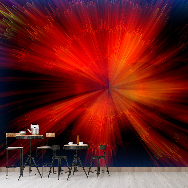 Minimalist Style Abstract Illustration Wall Mural for Bedroom Decoration, Personalized Size