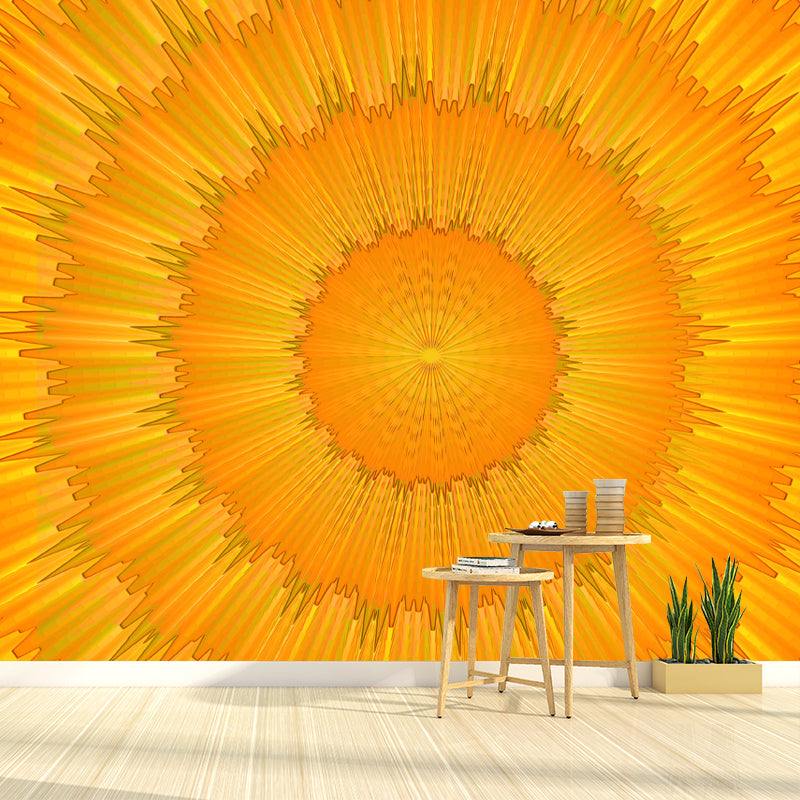 Minimalist Style Abstract Illustration Wall Mural for Bedroom Decoration, Personalized Size