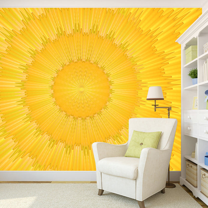 Minimalist Style Abstract Illustration Wall Mural for Bedroom Decoration, Personalized Size