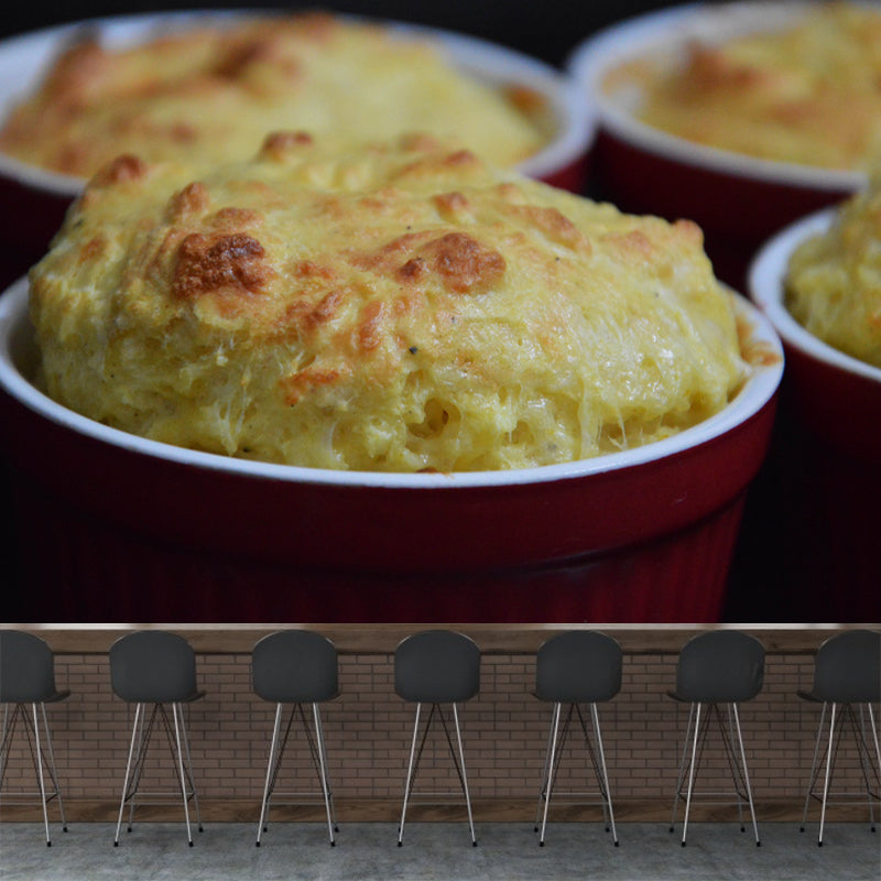 Dessert Mural Decal Modern Water Resistant Wall Covering for Bakery Interior