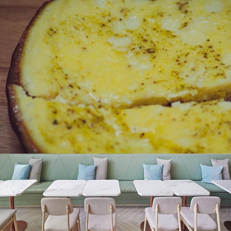 Tasty Dessert Mural Wallpaper Contemporary Wall Covering for Dessert Shop