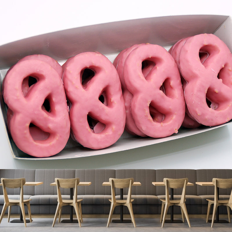 Exquisite Dim Sum Desserts Mural Wallpaper Mildew Resistant Cake Shop Wall Decor