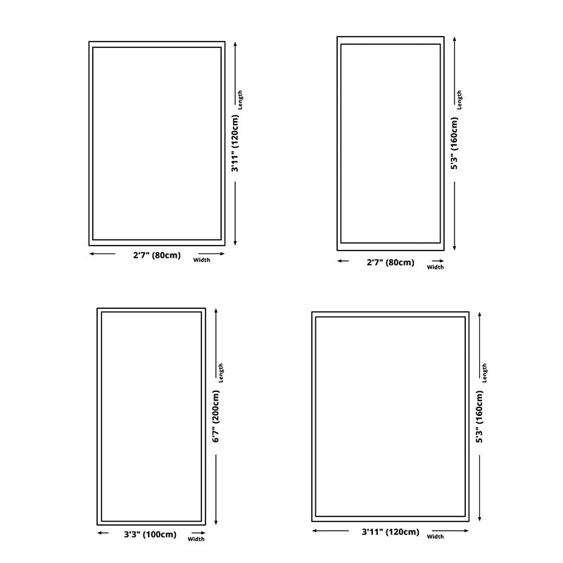 Dark Red Victorian Rug Polyester Graphic Rug Non-Slip Backing Rug for Living Room