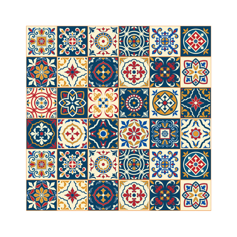 Morocco Geometric Pattern Rug Polyester Area Carpet Stain Resistant Rug for Home Decor