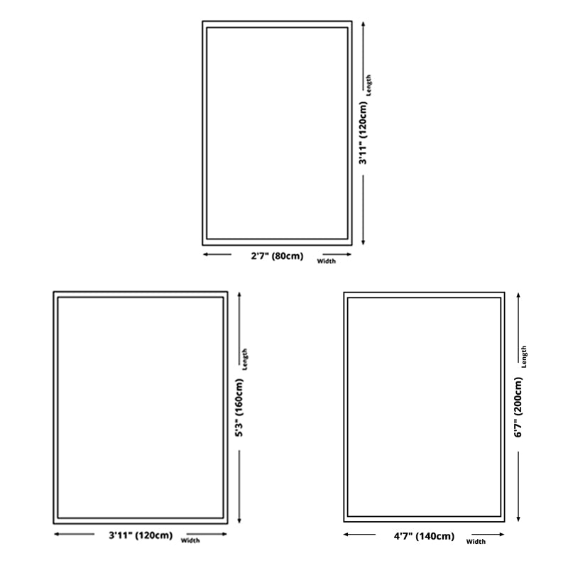 Funky European Style Rug Flower Print Carpet Polyester Stain Resistant Area Rug for Living Room