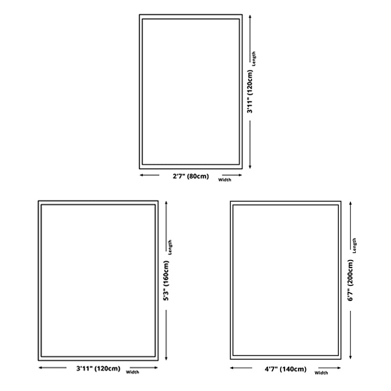 Leisure European Style Carpet Flower Print Area Rug Polyester Non-Slip Carpet for Living Room