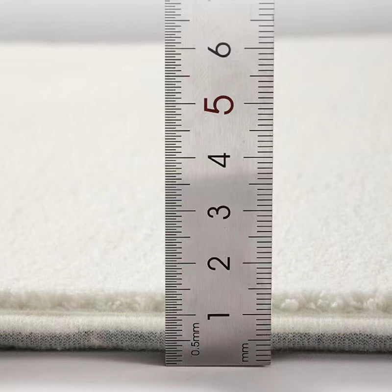 Apricot Modern Carpet Polyester Striped Carpet Washable Carpet for Living Room