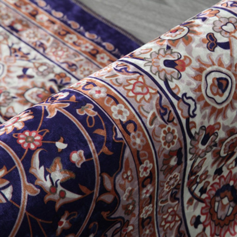 Antike Medaillon Muster Teppich Polyester Fläche Rugfärbung resistenter Innenteppich für Wohnzimmer