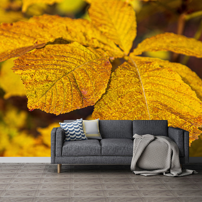 Leaves Murals Full Size Sitting Room Home Decor, Custom Size Available