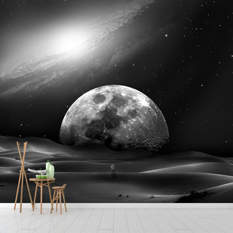 Cosmos Space Mural Personalized Size Wall Covering for Sleeping Room, Water Resistant