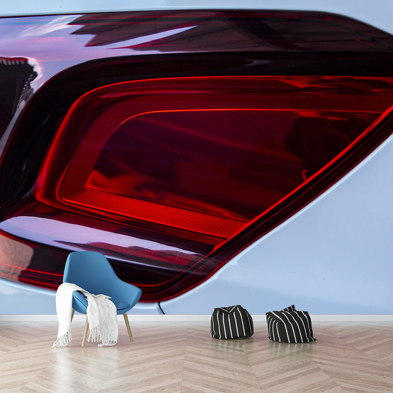 Modern Style Car Mural Personalized Size Wall Covering for Boys Bedroom