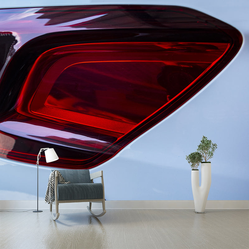 Modern Style Car Mural Personalized Size Wall Covering for Boys Bedroom