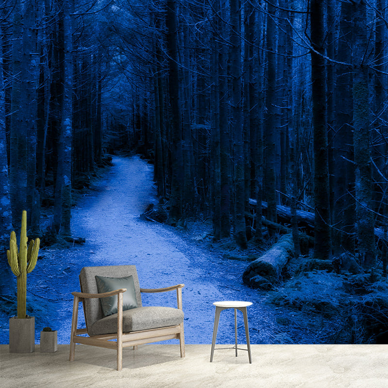 Mildew Resistant Forest Mural Wall Covering Decorative for Wall Decor