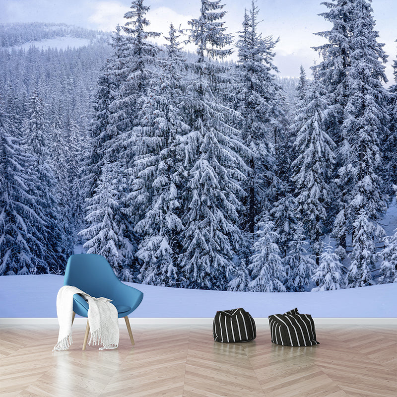 Mildew Resistant Forest Mural Wall Covering Decorative for Wall Decor