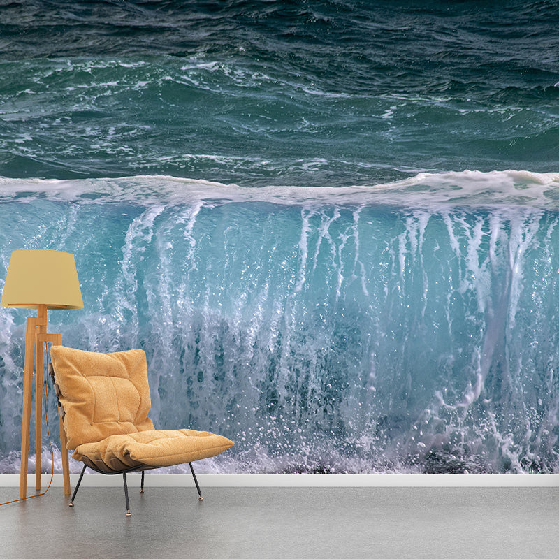 Customized Sea Mural Wall Covering Decorative Mildew Resistant for Room