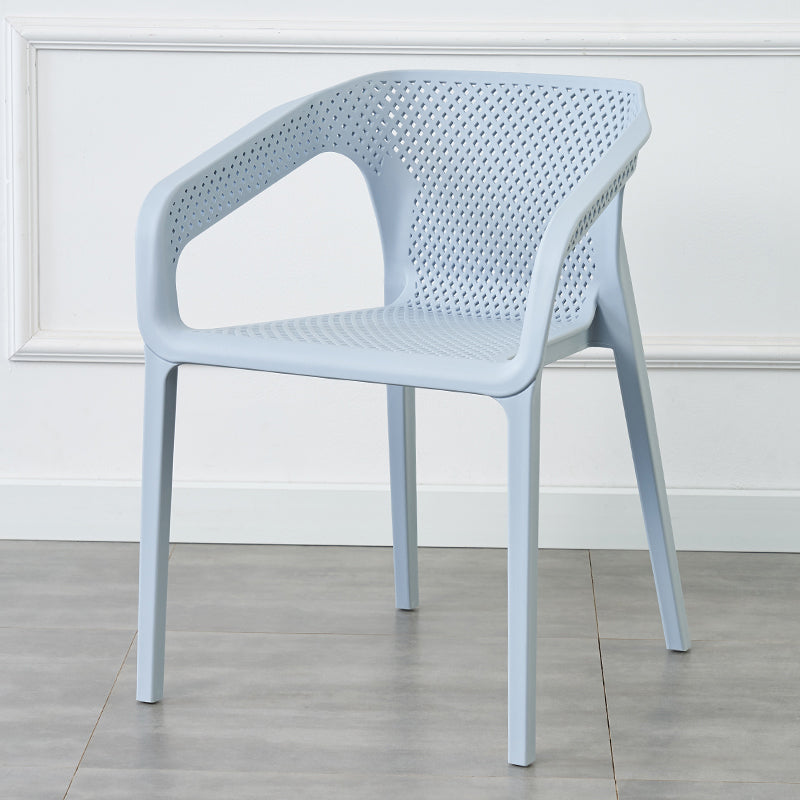 Chaise de salle à manger en plastique de style moderne chaise de salle à manger pour salle à manger