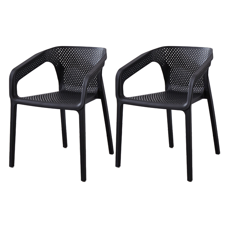Chaise de salle à manger en plastique de style moderne chaise de salle à manger pour salle à manger