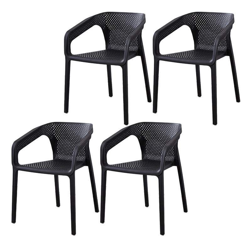 Chaise de salle à manger en plastique de style moderne chaise de salle à manger pour salle à manger