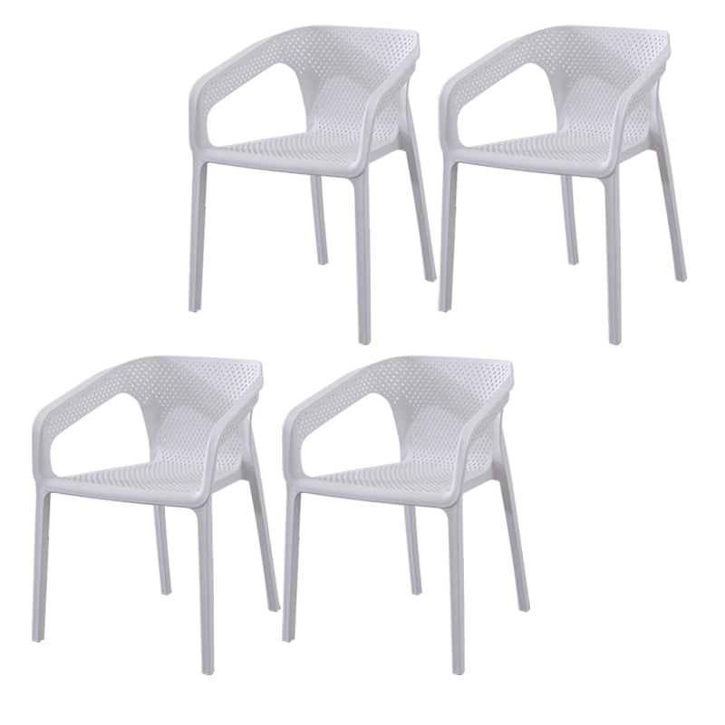 Chaise de salle à manger en plastique de style moderne chaise de salle à manger pour salle à manger