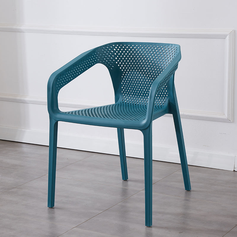 Chaise de salle à manger en plastique de style moderne chaise de salle à manger pour salle à manger