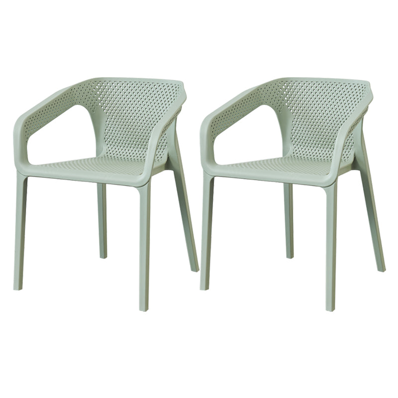 Chaise de salle à manger en plastique de style moderne chaise de salle à manger pour salle à manger
