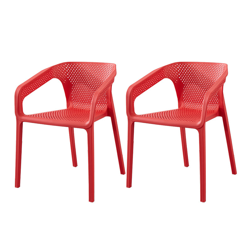 Chaise de salle à manger en plastique de style moderne chaise de salle à manger pour salle à manger