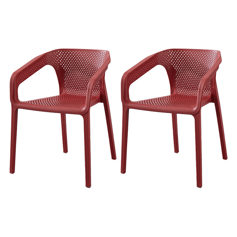 Chaise de salle à manger en plastique de style moderne chaise de salle à manger pour salle à manger