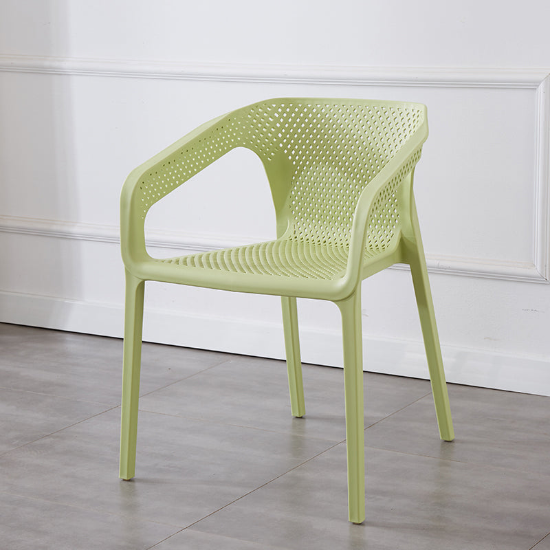 Chaise de salle à manger en plastique de style moderne chaise de salle à manger pour salle à manger