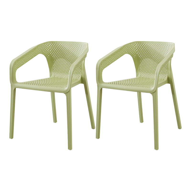 Chaise de salle à manger en plastique de style moderne chaise de salle à manger pour salle à manger