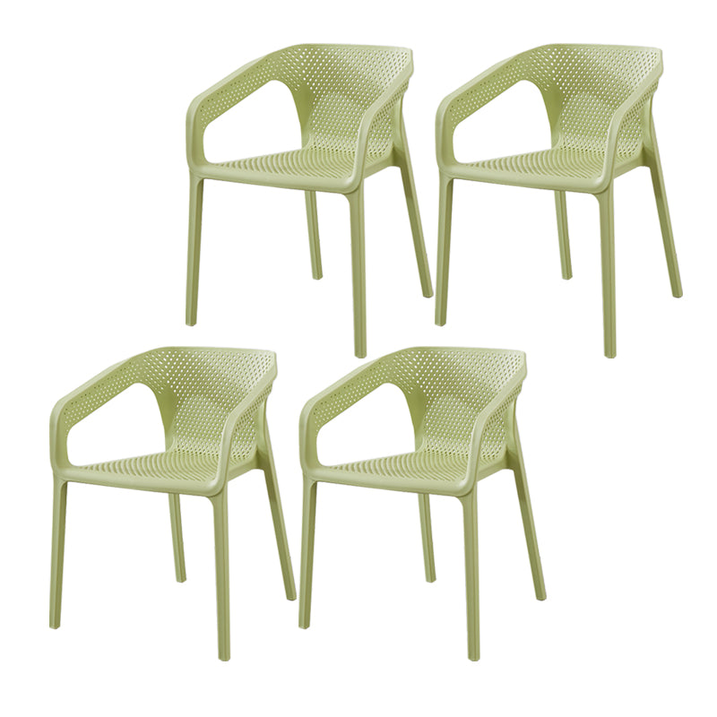 Chaise de salle à manger en plastique de style moderne chaise de salle à manger pour salle à manger