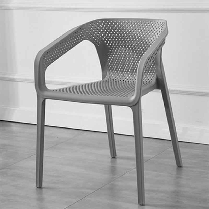 Chaise de salle à manger en plastique de style moderne chaise de salle à manger pour salle à manger