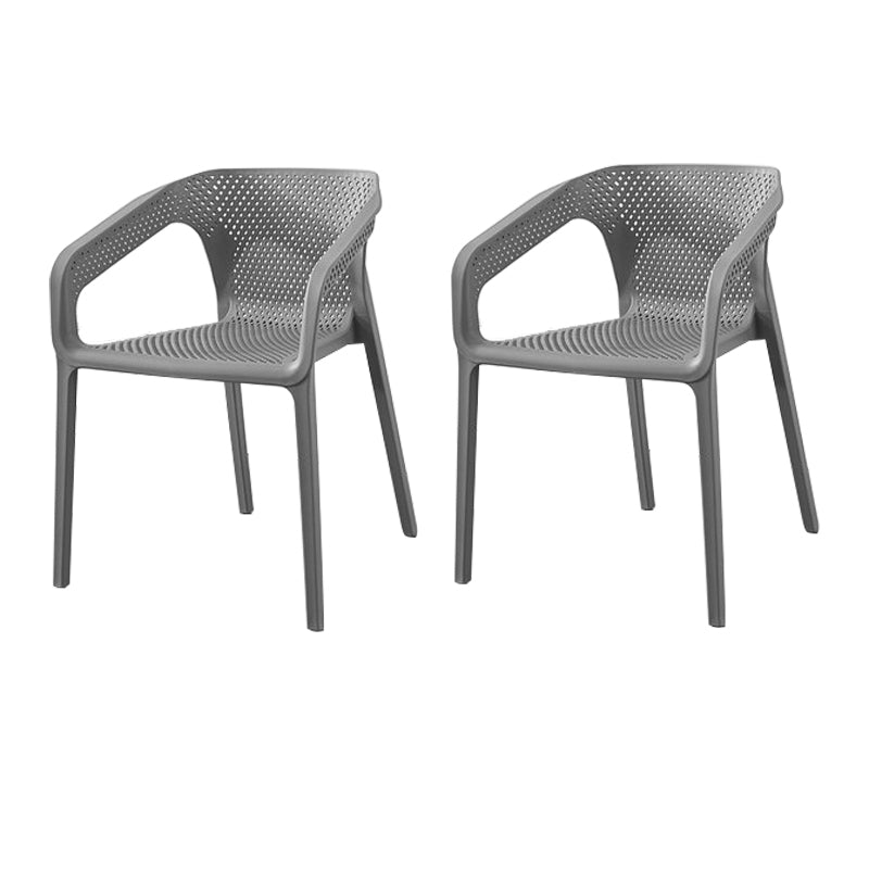 Chaise de salle à manger en plastique de style moderne chaise de salle à manger pour salle à manger