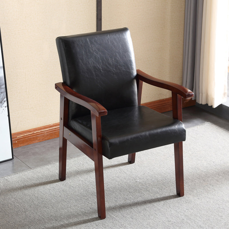 Chaise de salle à manger carrée de cuisine contemporaine Parsons à manger chaise