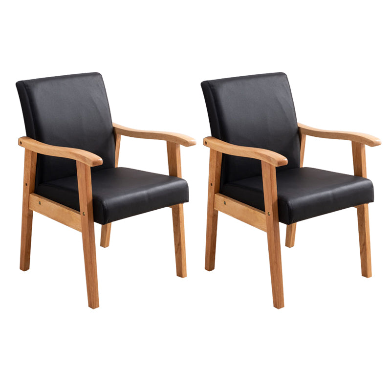 Chaise de salle à manger carrée de cuisine contemporaine Parsons à manger chaise