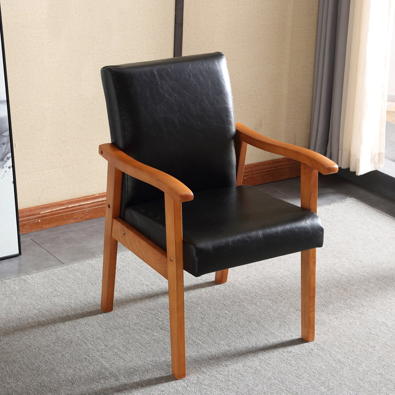 Chaise de salle à manger carrée de cuisine contemporaine Parsons à manger chaise