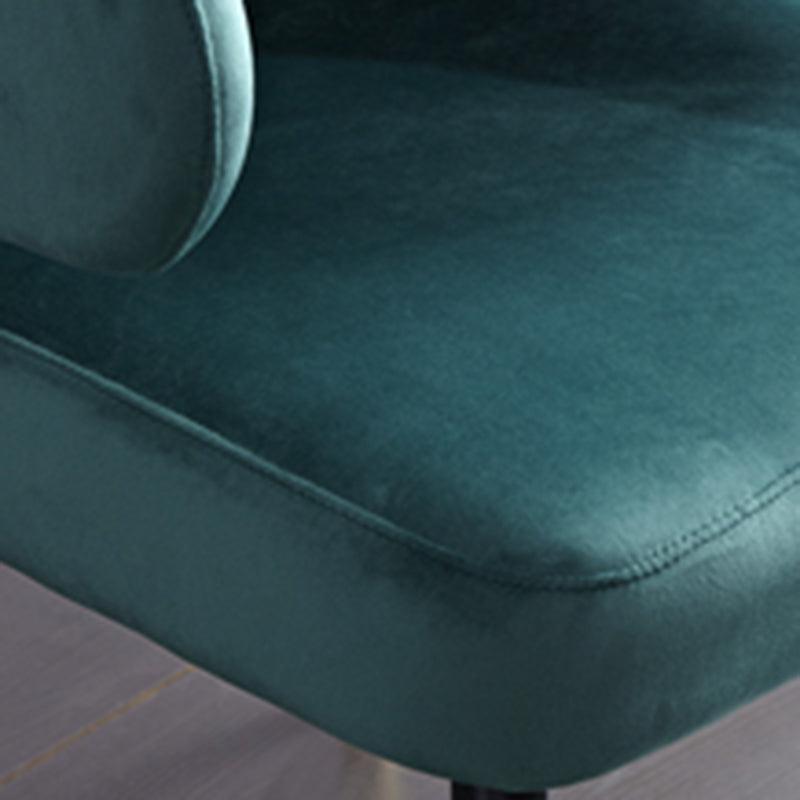 Chaises de salle à manger en velours de style scandinave