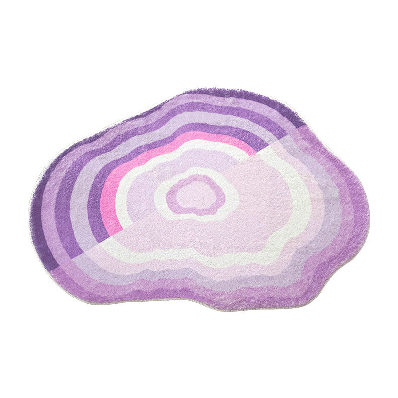 RAGNER DE TRANSIGRATION DE LA NOUVELLES DE NOUVELLES POLYESTER RAPIR INDOOR Tapis de support sans glissement pour le salon
