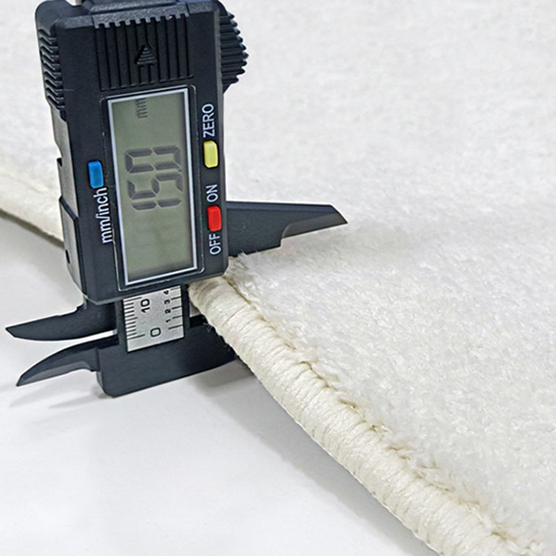 Moderner speziell geformter Teppichkontrastpaneel Teppich Polyester Teppich mit Rutschträger