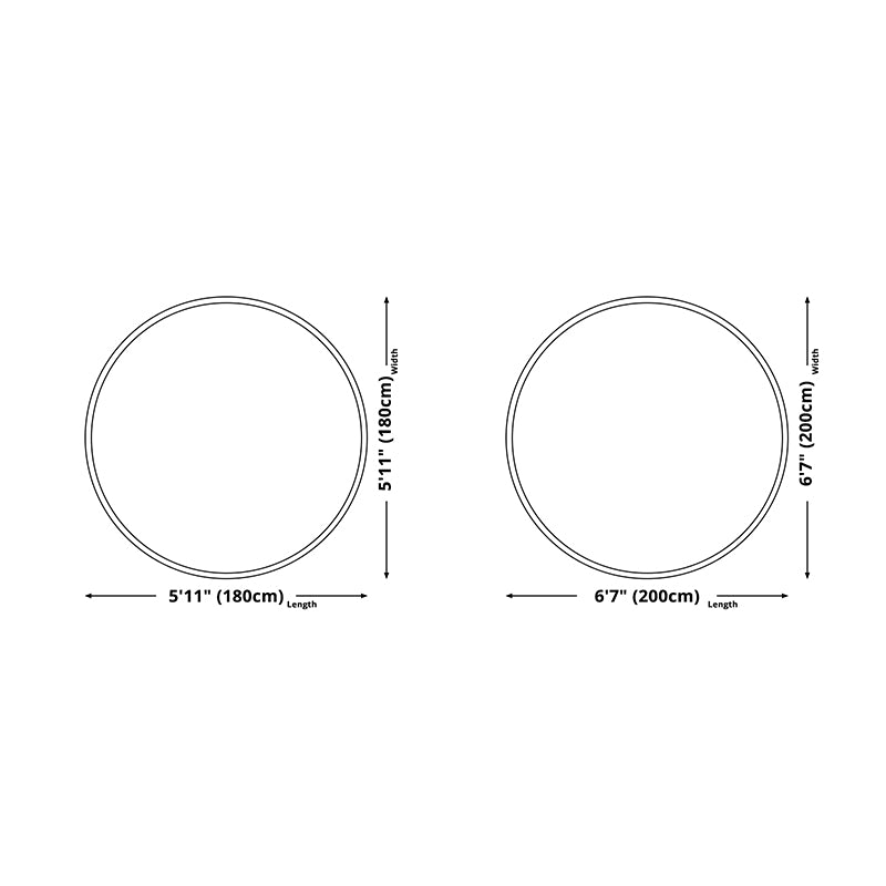 Grey Minimalist Rug Polyester Pure Color Rug Non-Slip Backing Rug for Living Room