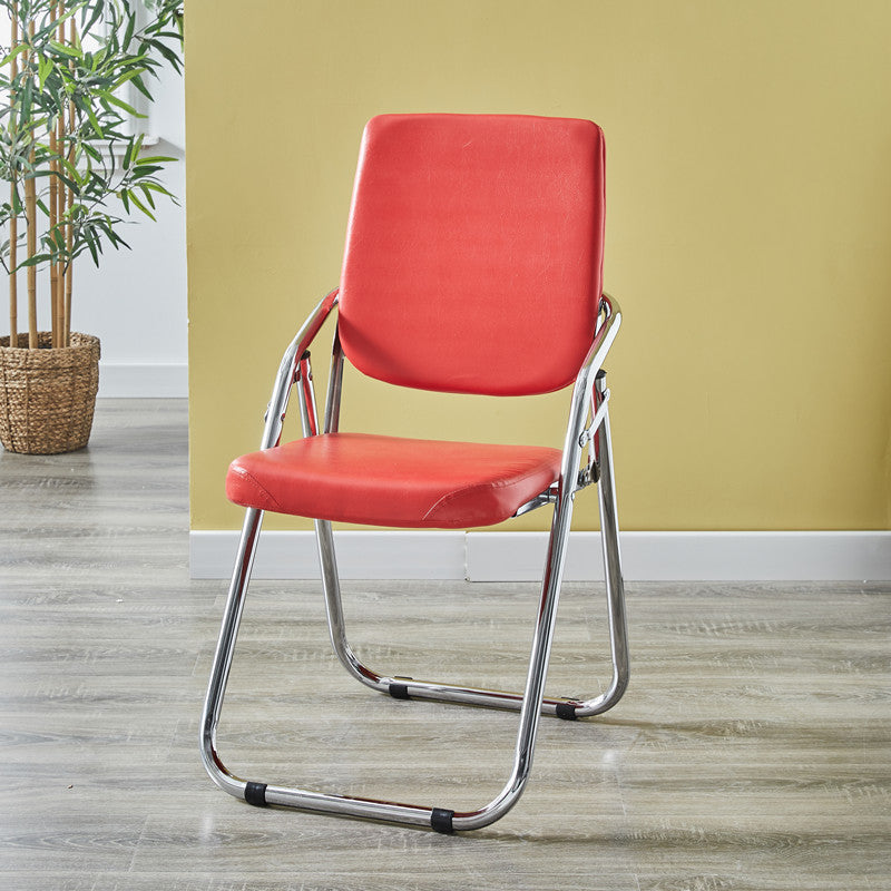 Chaise moderne d'intérieur et d'extérieur en métal, chaise d'appoint à dossier ouvert avec accoudoirs