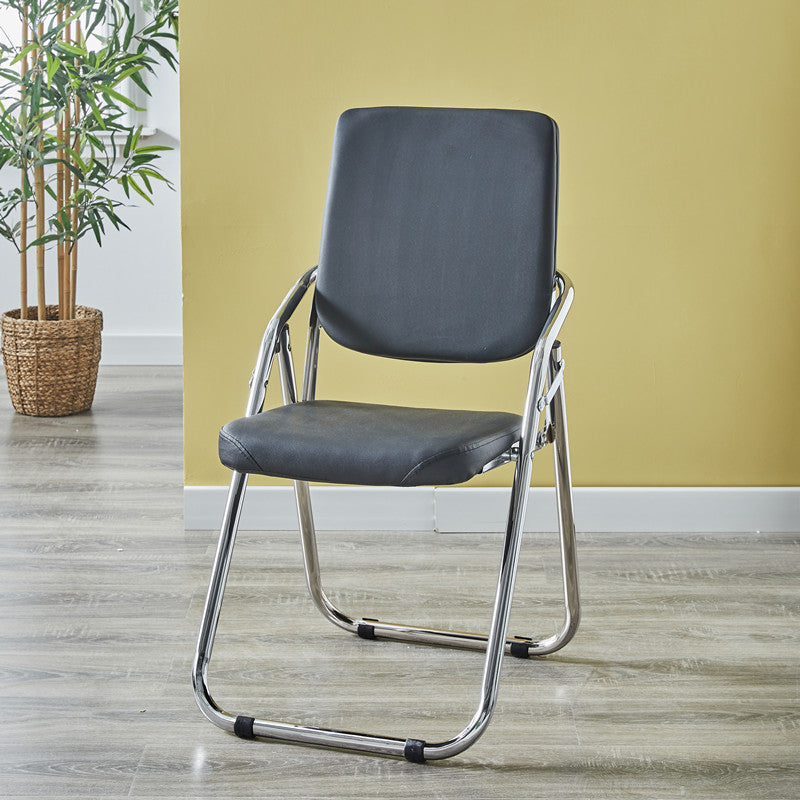 Chaise moderne d'intérieur et d'extérieur en métal, chaise d'appoint à dossier ouvert avec accoudoirs