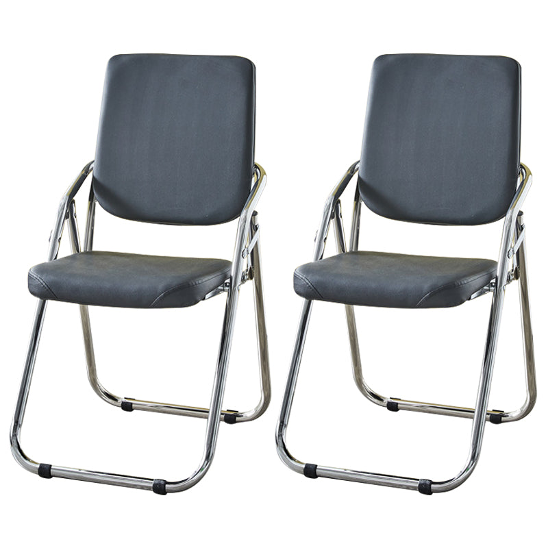 Chaise moderne d'intérieur et d'extérieur en métal, chaise d'appoint à dossier ouvert avec accoudoirs