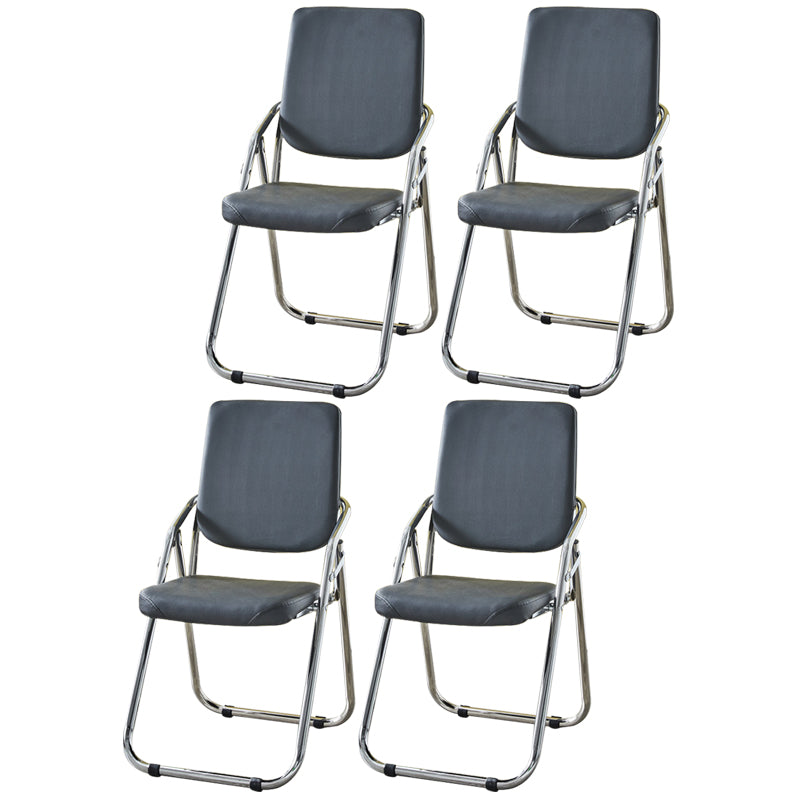 Chaise moderne d'intérieur et d'extérieur en métal, chaise d'appoint à dossier ouvert avec accoudoirs