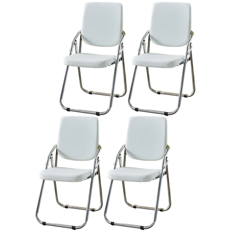 Chaise moderne d'intérieur et d'extérieur en métal, chaise d'appoint à dossier ouvert avec accoudoirs